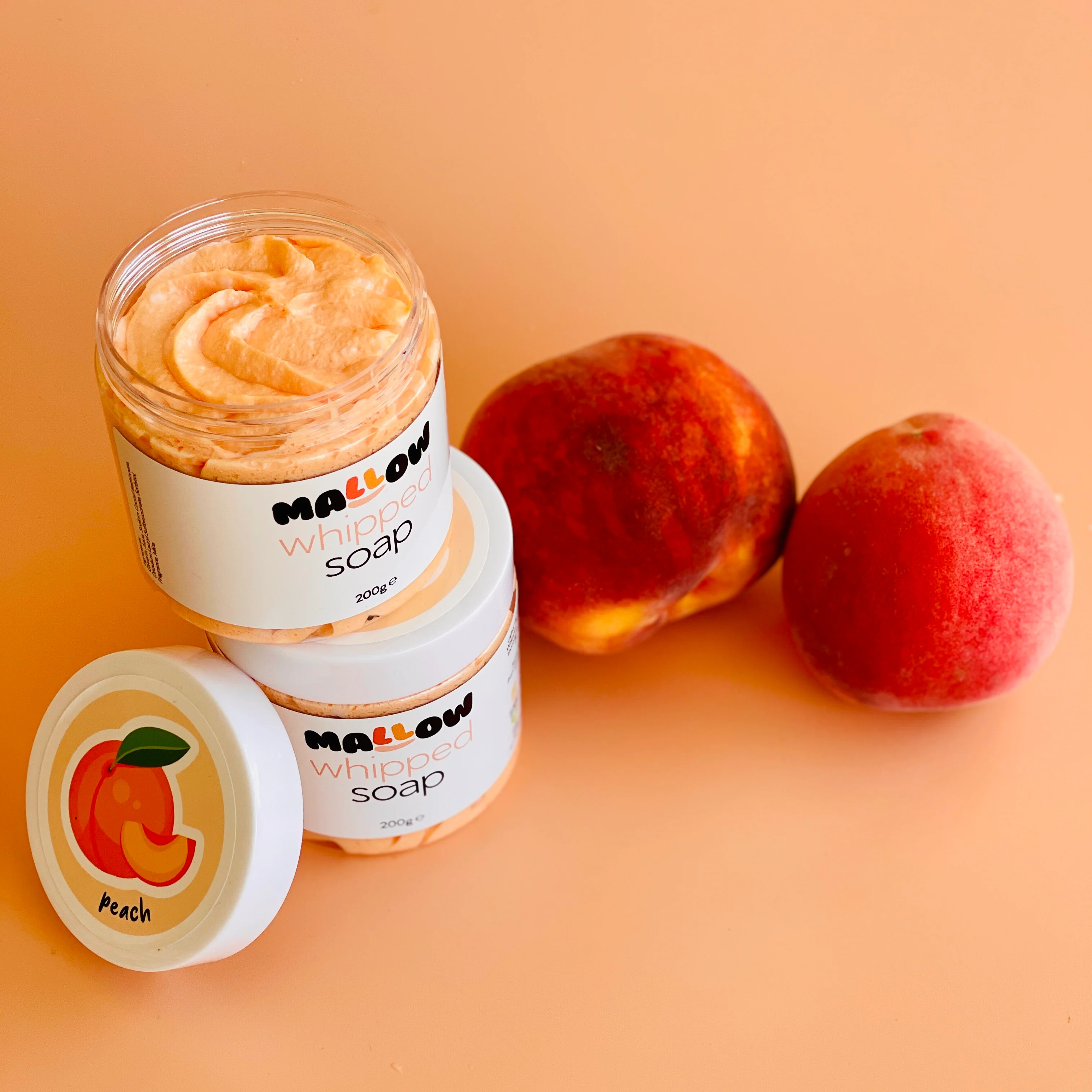 Peach Collection – Fruity Candles, Wax Melts & Body Care